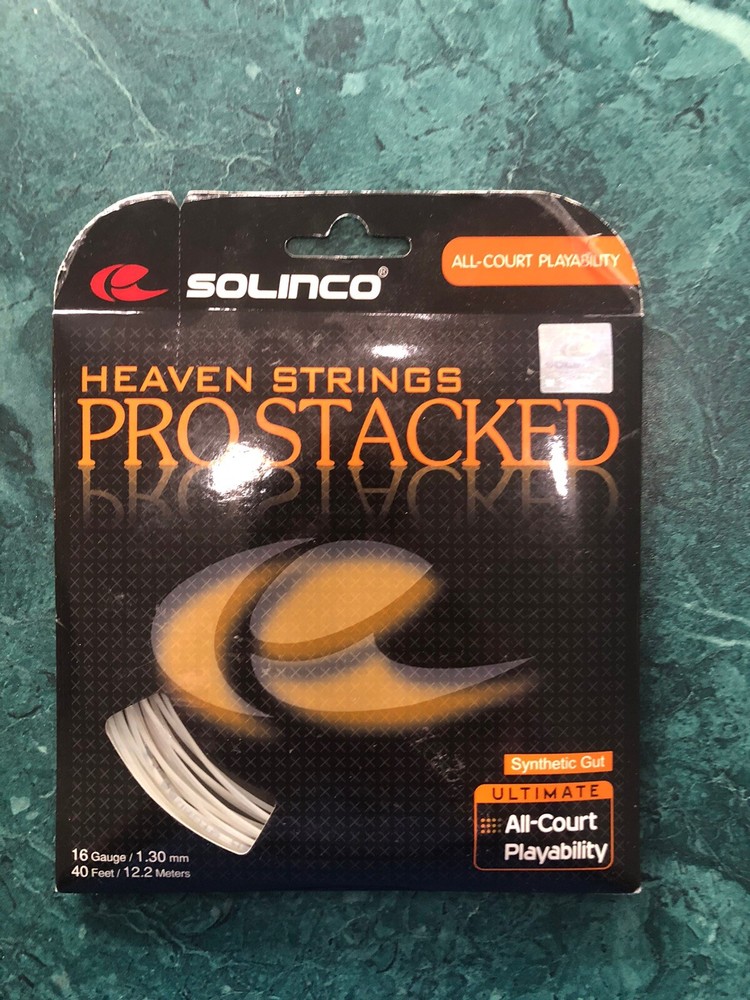Solinco Pro-Stacked Synthetic Gut 16G Tennis String