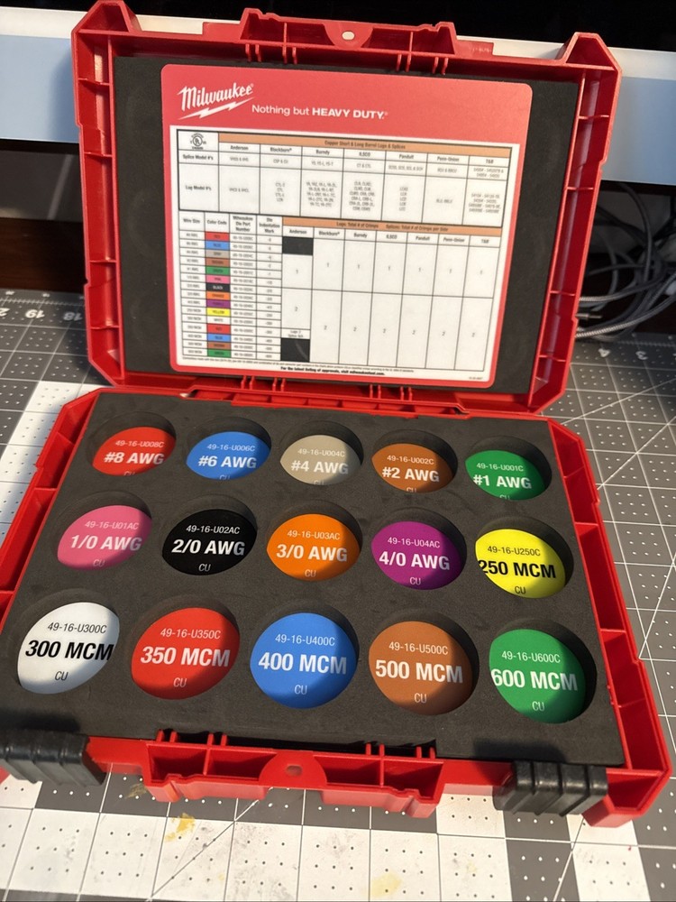 Milwaukee 49-16-CASE Storage Case for U Style Dies