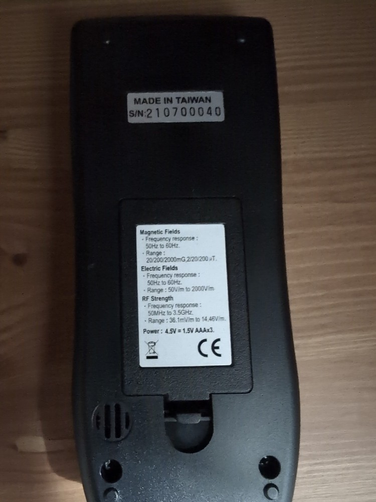 Multi-Field EMF Meter AF-3500 RF Strength Electromagnetic Radiation Detector