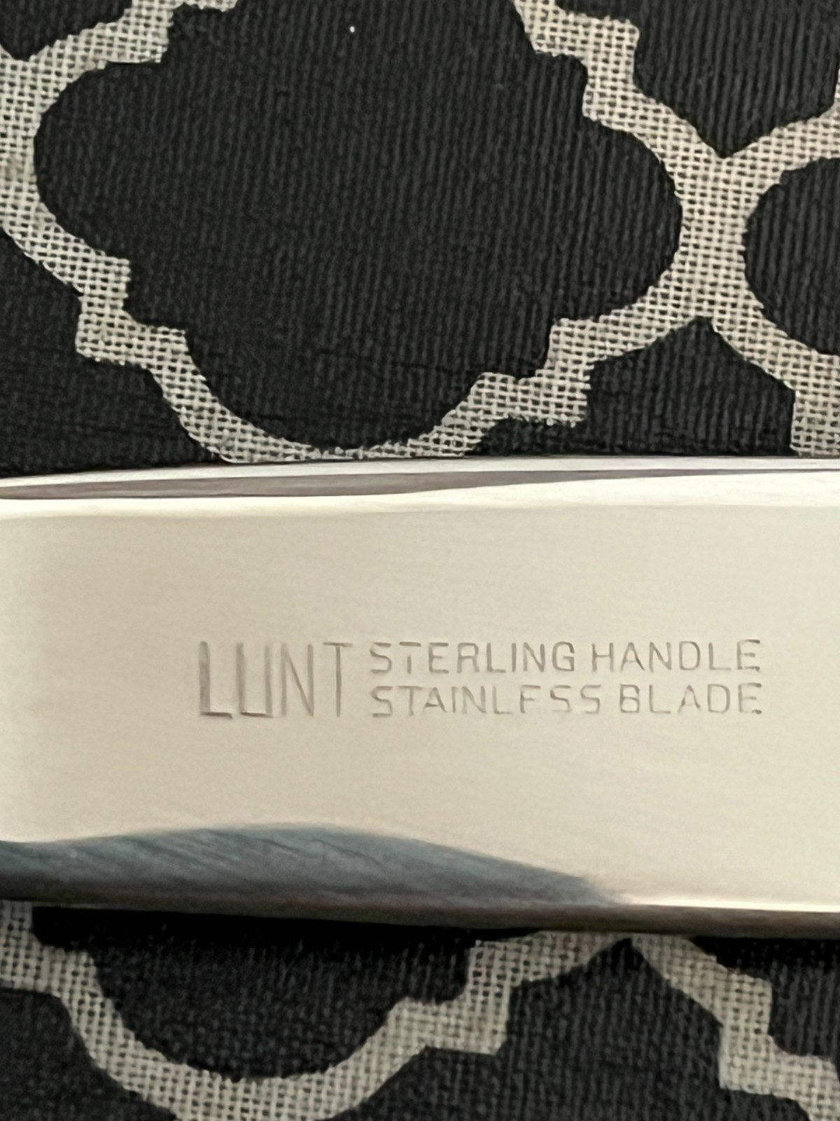 Lunt Eloquence Sterling Silver Demitasse Spoon Lot 11pc 308g Knives .925 Silver