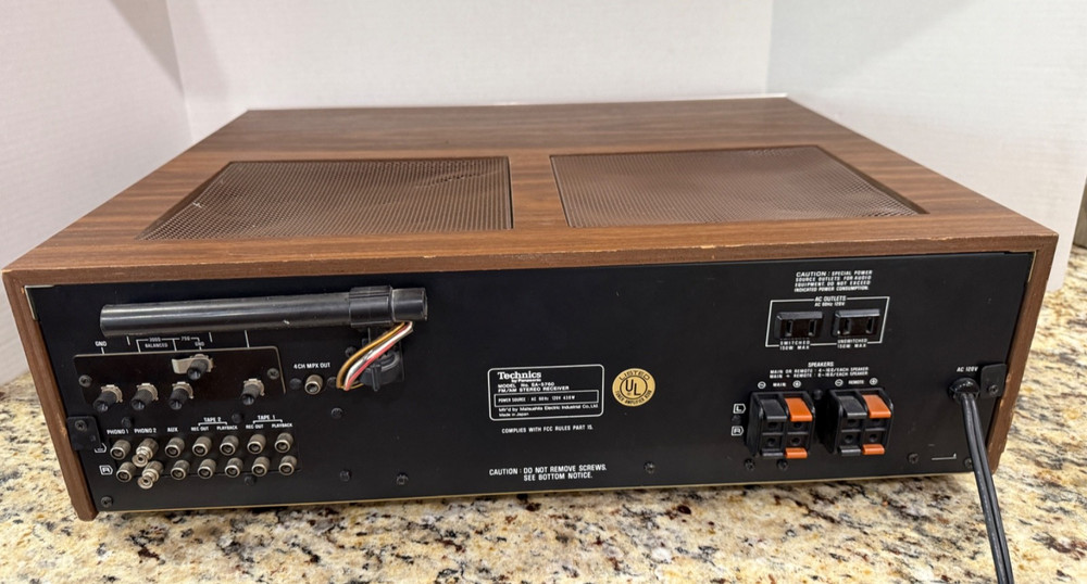 TECHNICS FM/AM SA-5760 STEREO RECEIVER - AS IS