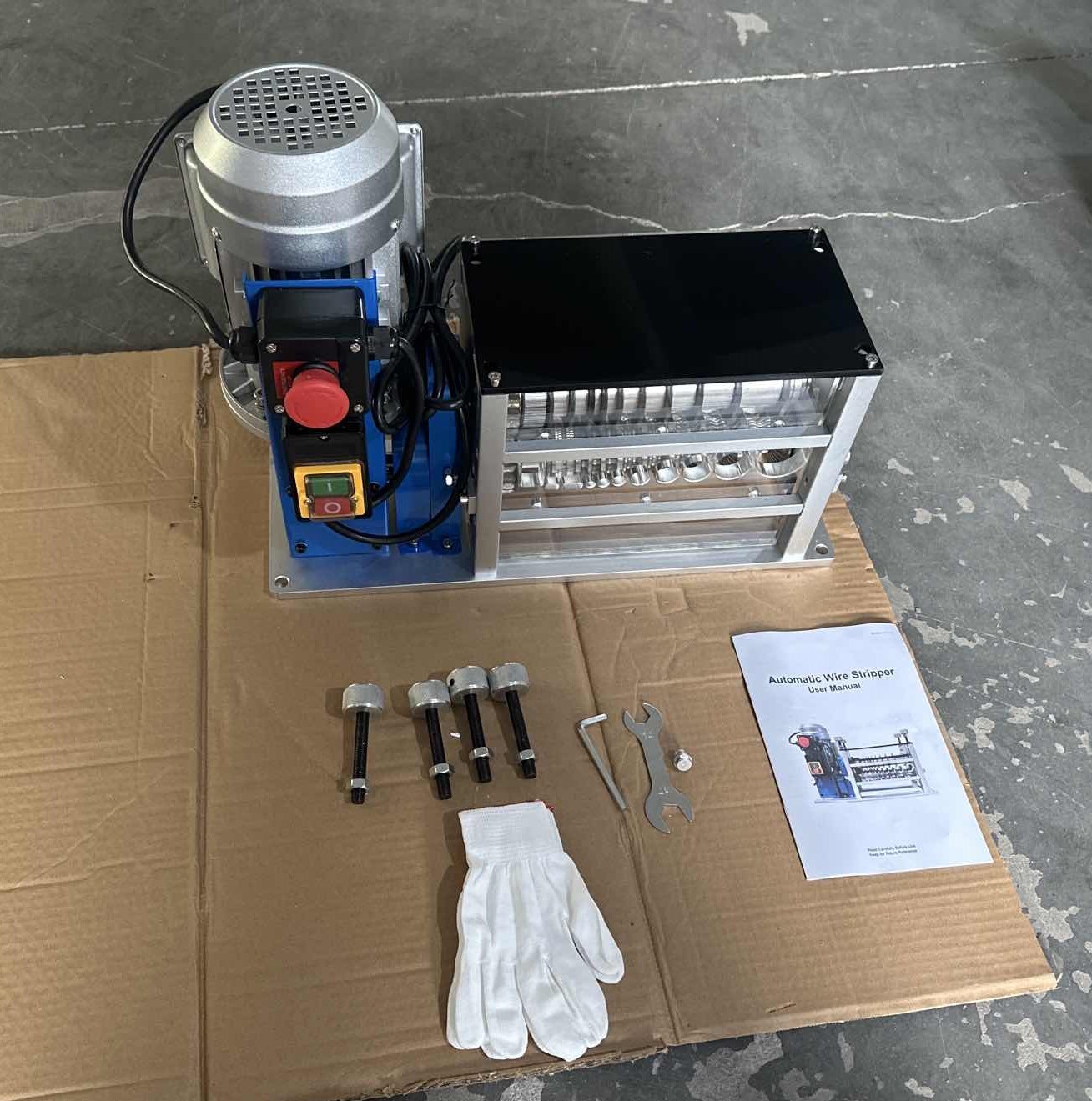 CREWORKS Wire Stripping Machine Copper Cable Peeling Stripper Metal Recycle Tool