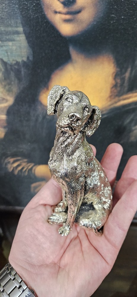 Dog Electroplating Silver 925 mark TEKFORM Silver Plated