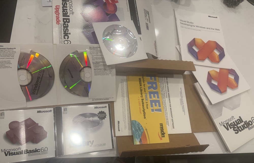 Microsoft Visual Basic 6.0 Professional 6 Upgrade