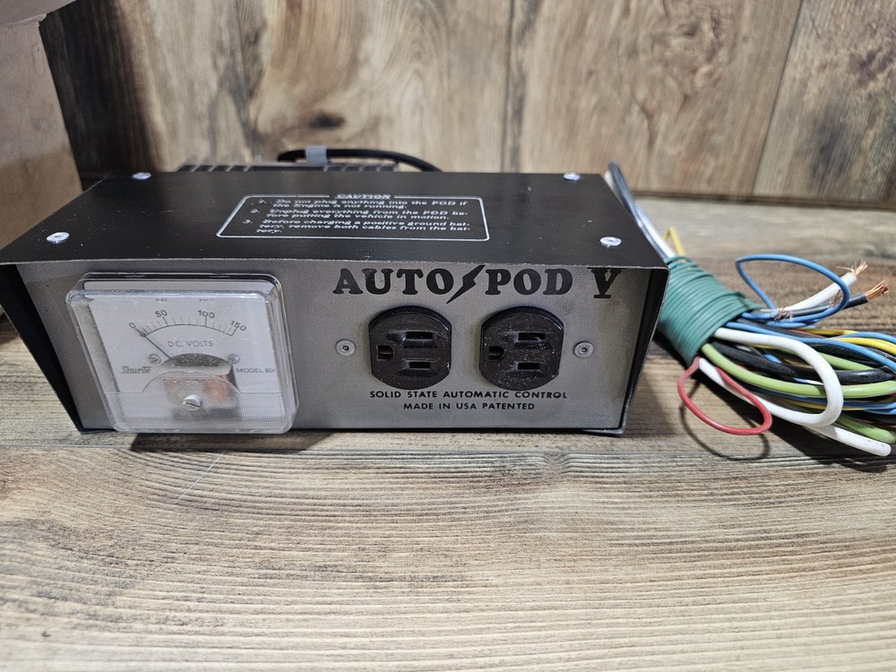 Vintage S&W Industries Auto Pod 5 Power Inverter Solid State Automatic Controls