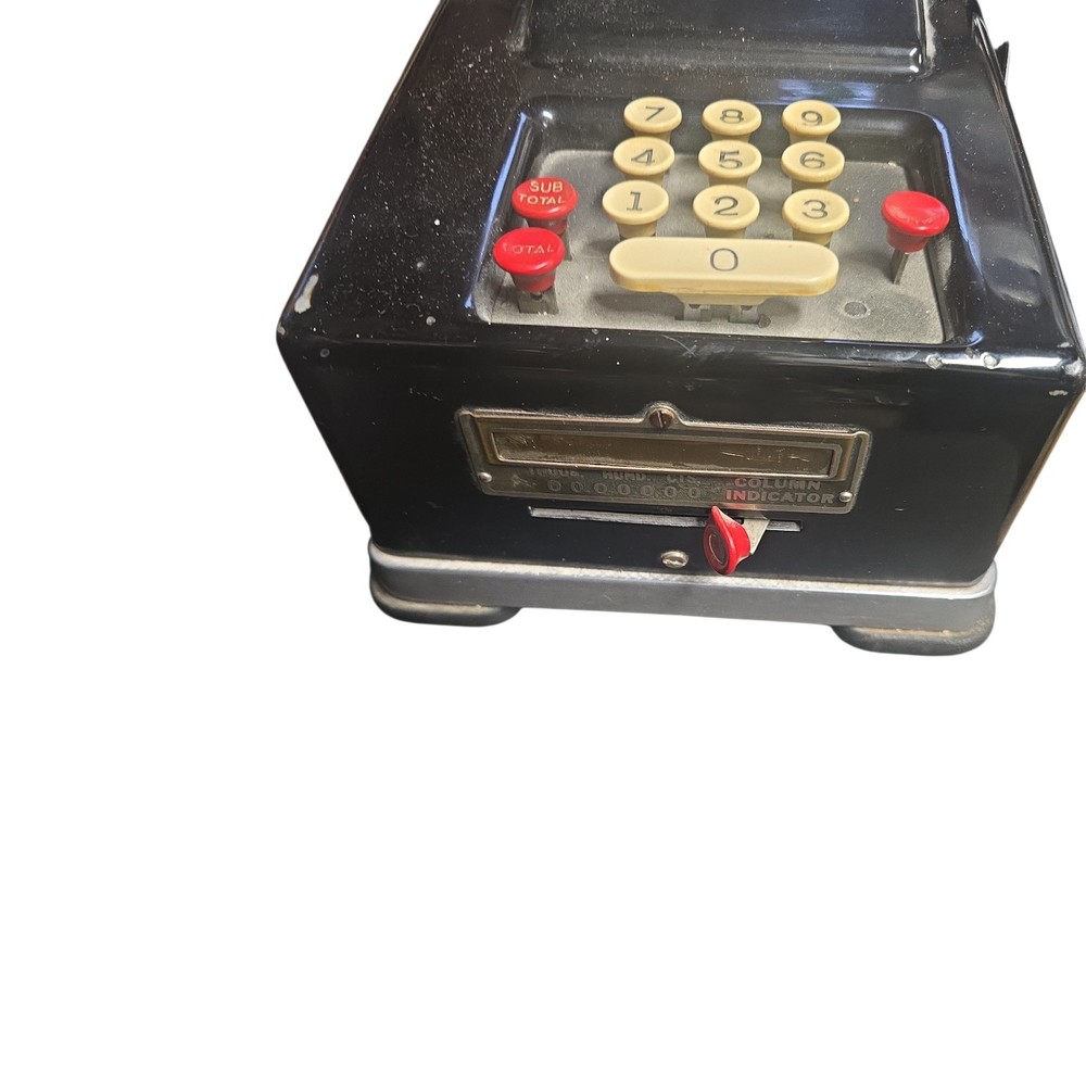 VTG Remington Rand Manual Adding Calculating Bookkeeping Adding Machine - TESTED