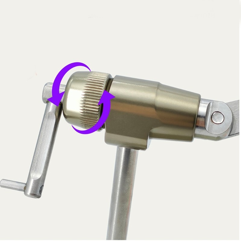 High Strength Fishing Vises Tool Enables Smooth 360 Spin For Precise Hook Tasks