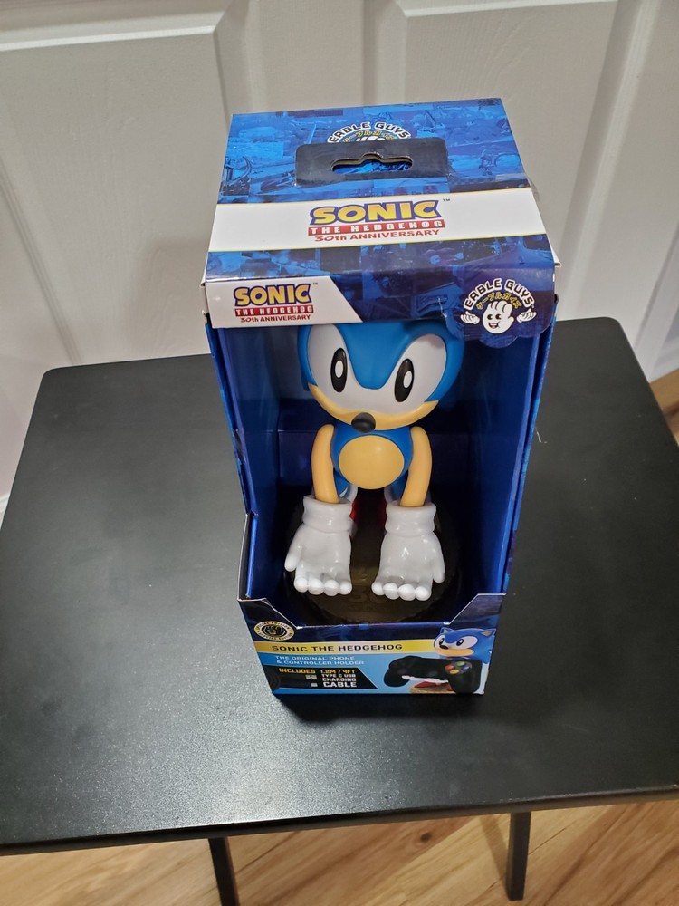 Sonic the Hedgehog Cable Guys Controller Phone Remote Holder NIB