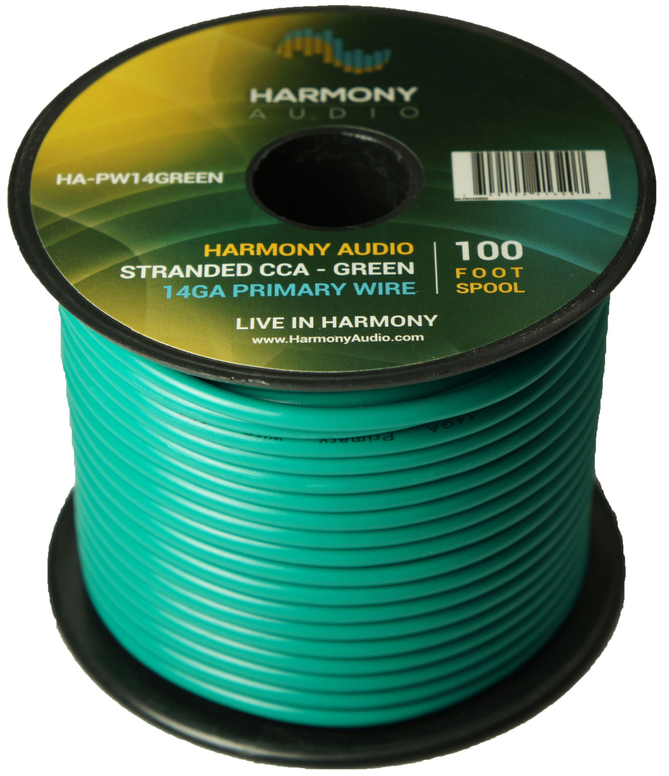 Harmony Car Primary 14 Gauge Power or Ground Wire 1000 Feet 10 Rolls Multi Color