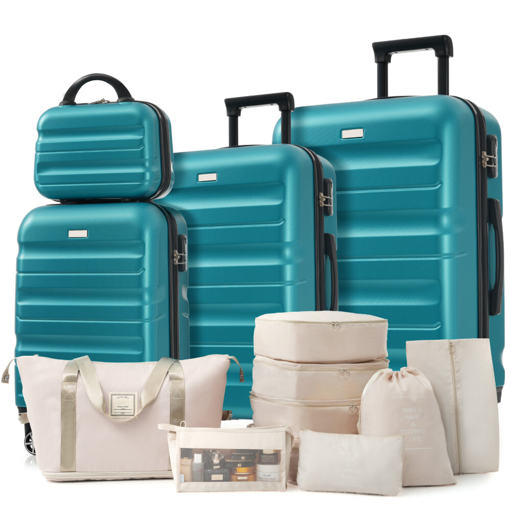 Hardshell ABS Luggage Set - Lightweight & Durable Suitcases Carry-On