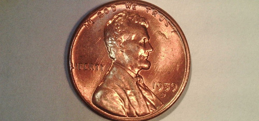 1959 D Lincoln Cent RPM - ( coppercoins -083 ) BU RD !!