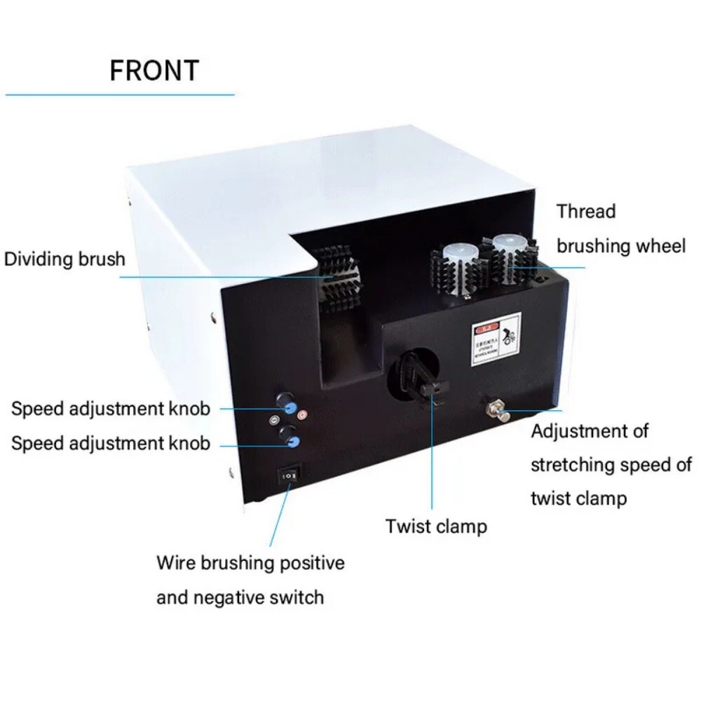 Wire Brush Twisting Machine Brush Twisting Braided Wire Twisting Machine