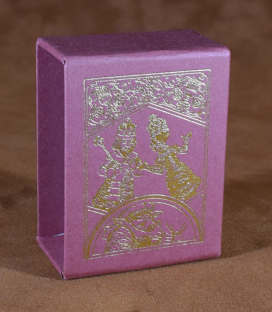 MINIATURE BOOK Lewis Carroll, Through the Looking-Glass