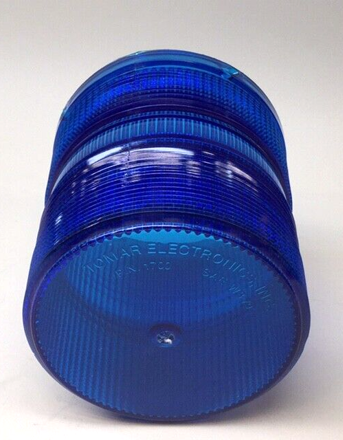 Tomar 1700-Blue Lens Strobe Light Blue Lexan