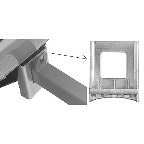 Double Motorcycle Dirt Bike Carrier 600lb Capacity Aluminum 75" Track Length Ea