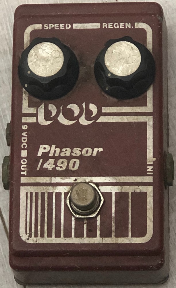 Electric Guitar Pedal DOD Phasor 490 WORKS