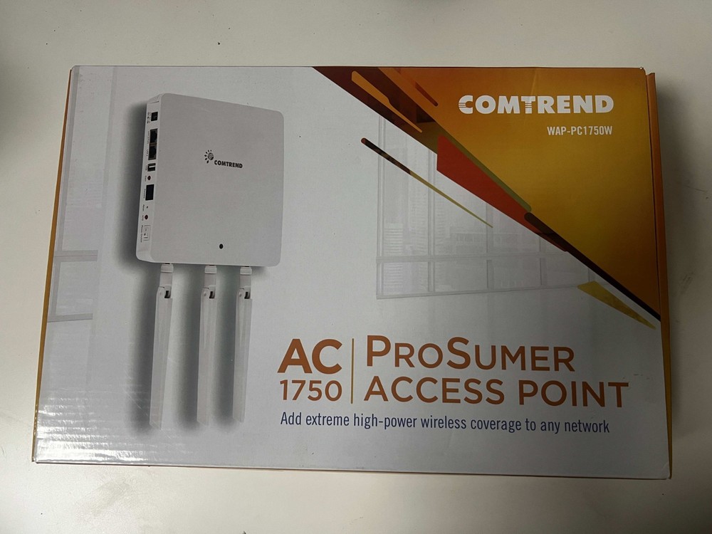 Comtrend WAP-PC1750W AC1750 802.11ac ProSumer Wireless Access Point