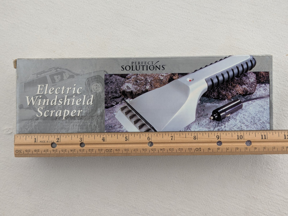 Perfect Solutions Electric Windshield Ice Scraper