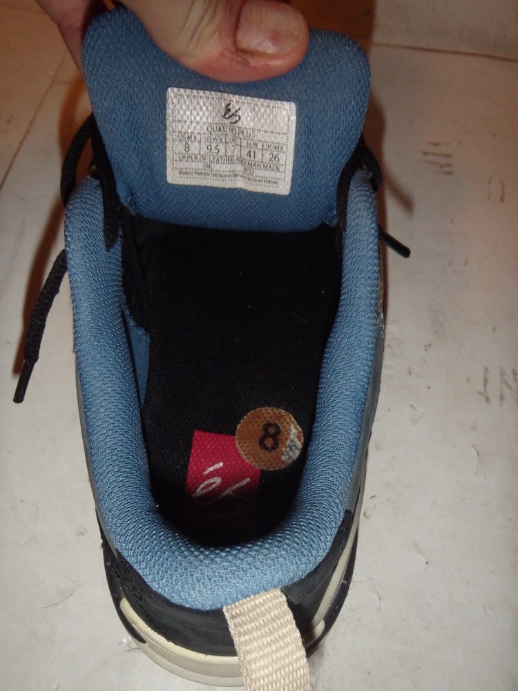 ES Quattro Plus Skate Shoes Size 8