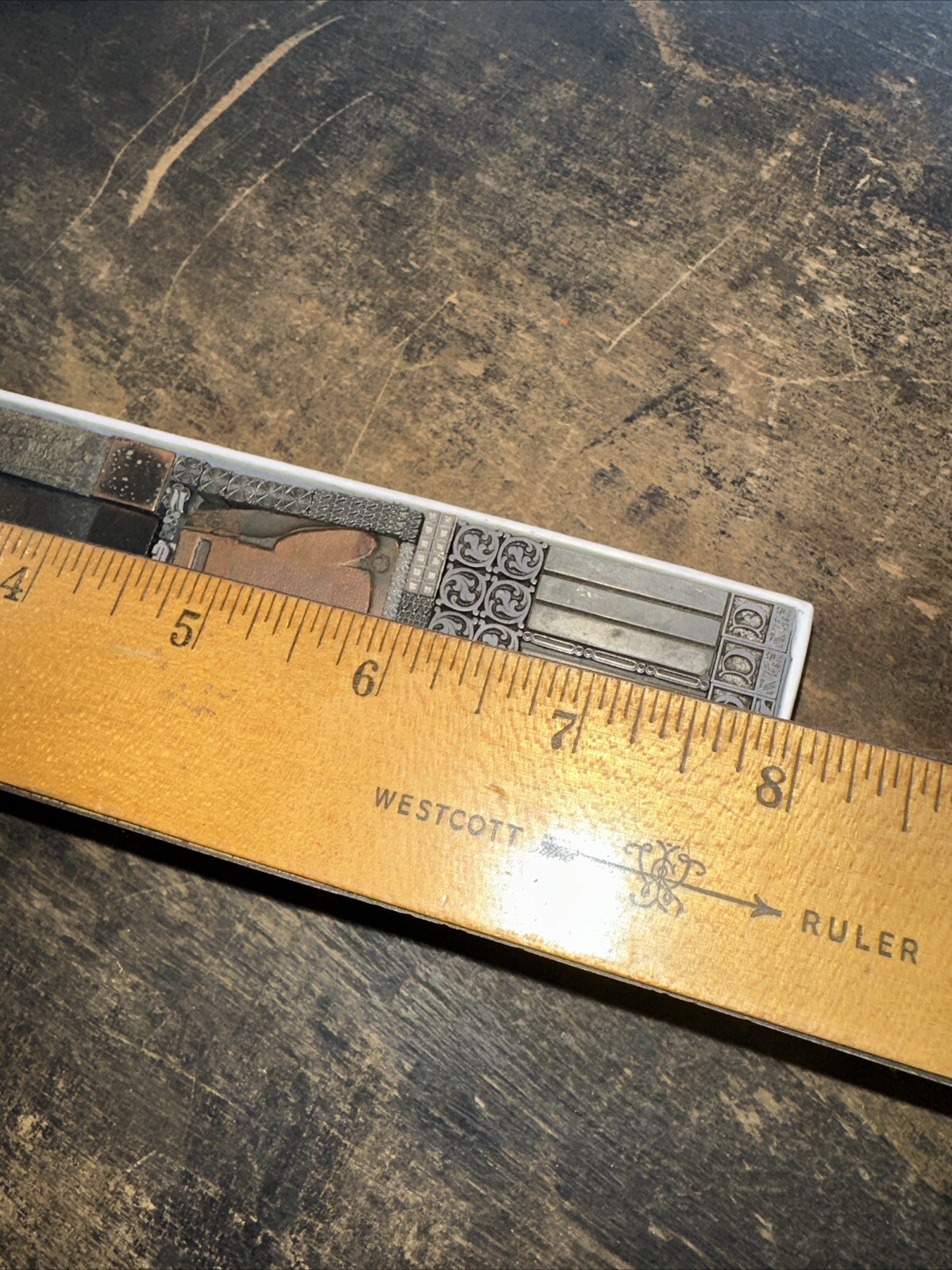 Printing Blocks “ Lead Ornamental Borders Dingbats” Nice Variety Beautiful! C7