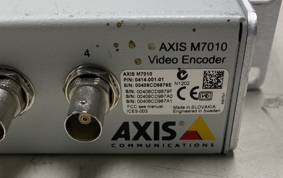 AXIS M7010 Video Encoder/Server