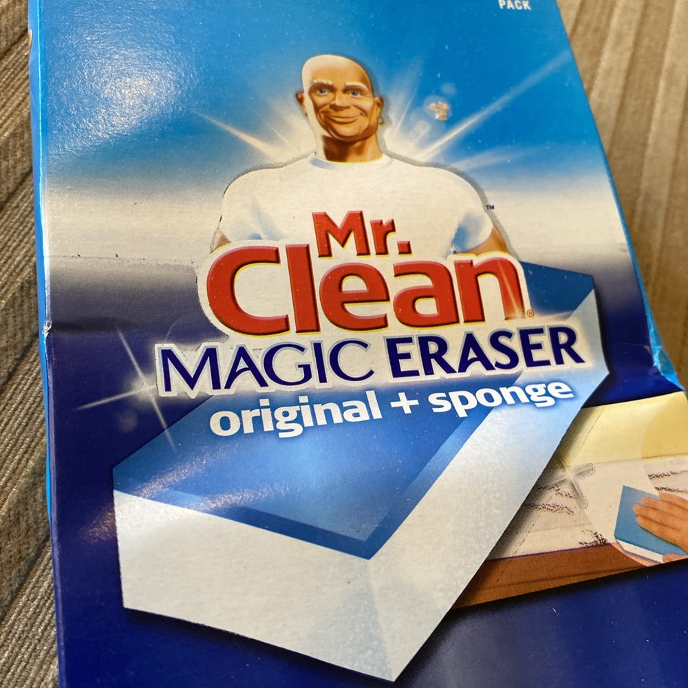 Mr. Clean Magic Eraser ORIGINAL + SPONGE Household Cleaning Pads !