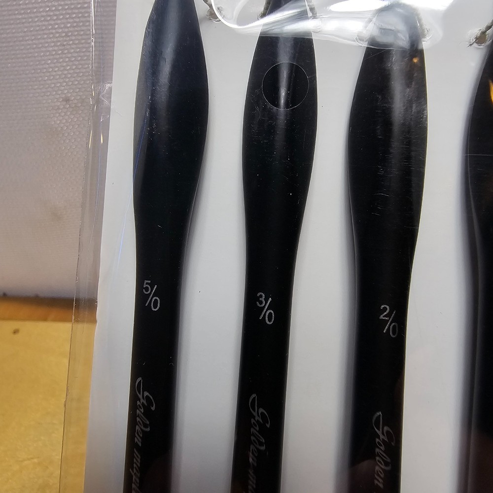 Golden Maple 10pc Detailing Brushes