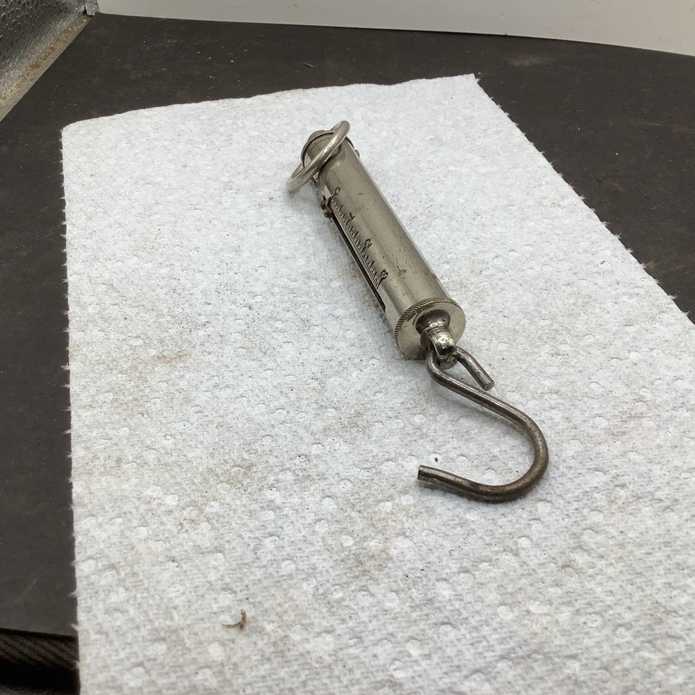 Vintage CHATILLON 3 Pound Hanging Fish Scale