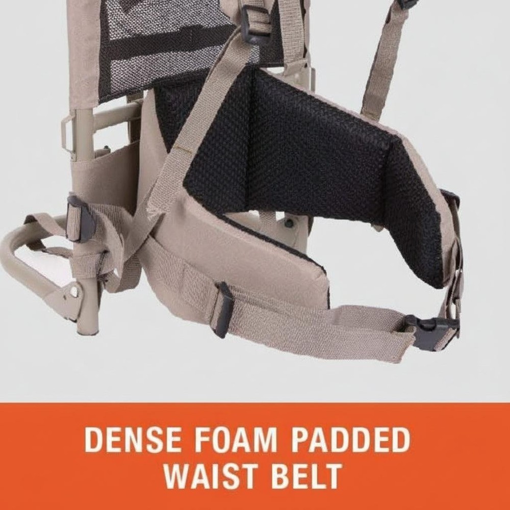 Allen Rock Canyon External Pack Frame - Aluminum, Tan