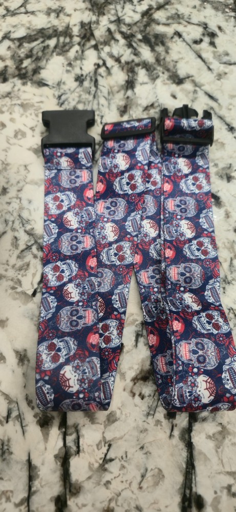 Luggage Strap, Skulls