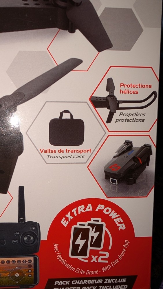 NIB Elite Drone MKX with Extra Power