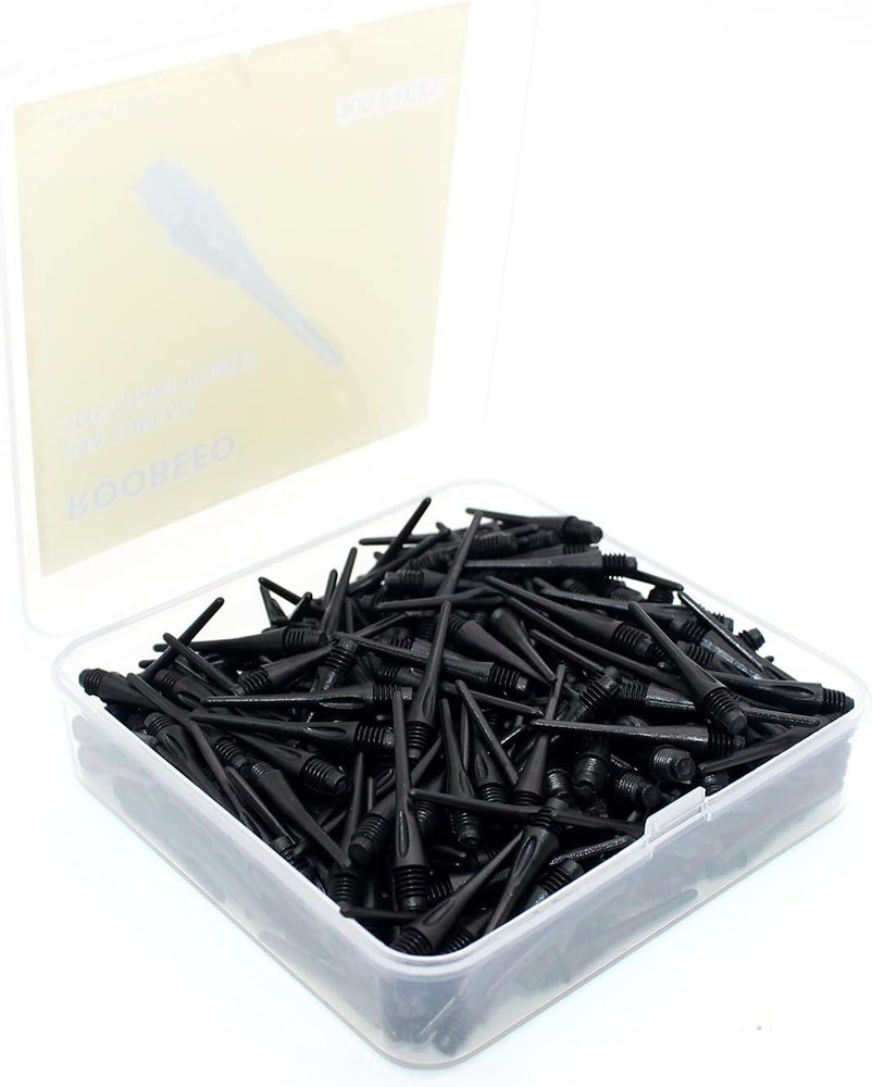 High-Quality 2BA Thread Plastic Dart Tips - 300 Soft Tips for Ultimate Comfort