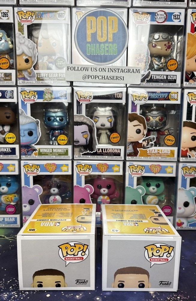 Funko POP! NBA: Steph Curry 2 Pop Set #43-95