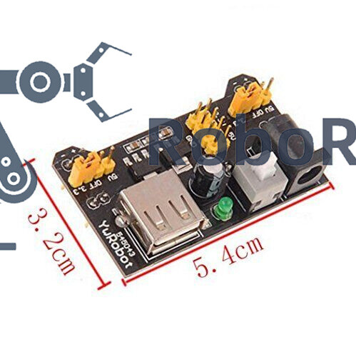 MB102 Breadboard Power Supply Module 3.3V 5V Board+Breadboard 830 Point