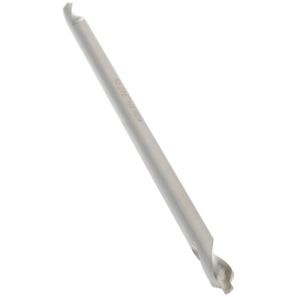 #2 Plain Cut 60° Incl Angle HSS Combo Drill & Countersink 3/16" Body Diam, 5/...