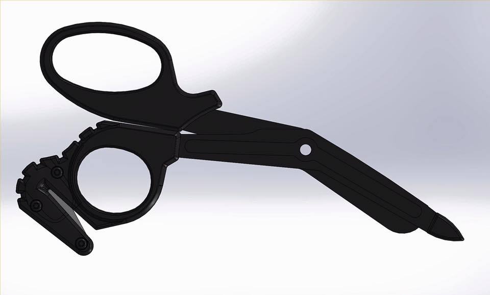 Ripshears MINI RS4 Trauma shears with ripper
