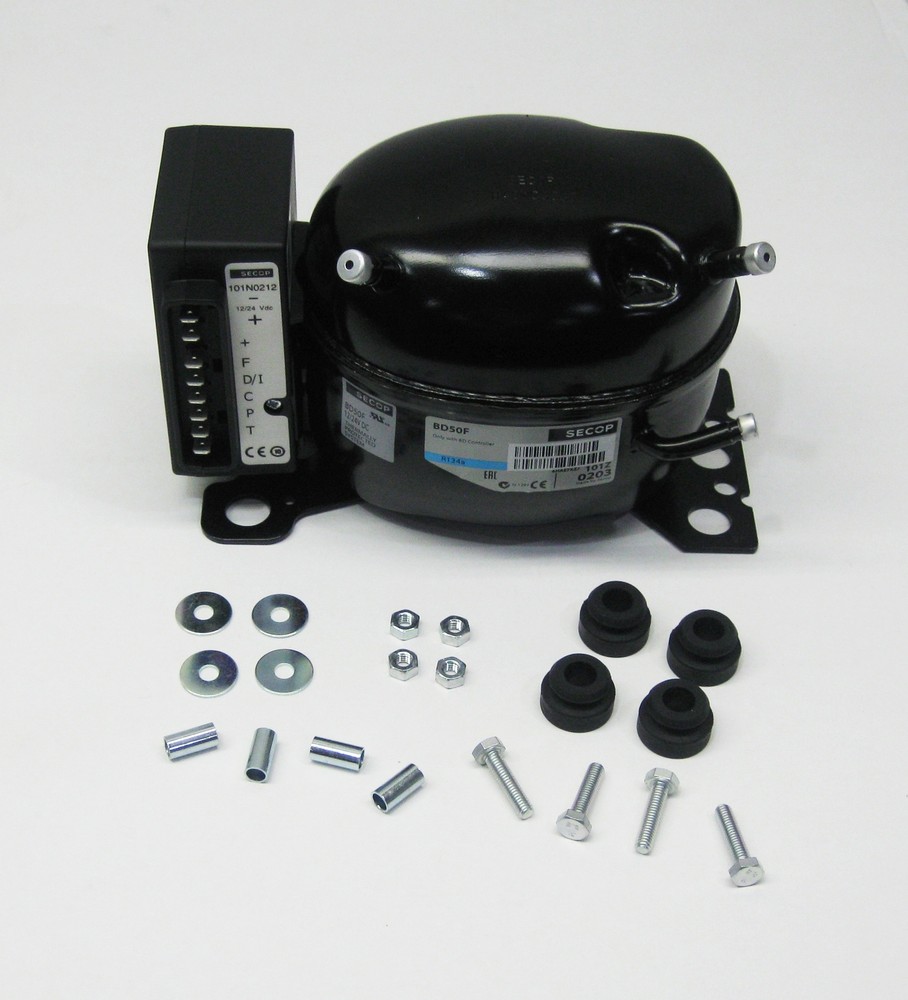 Secop Compressor BD50F and Electronic Controller 101N0212 Bundle Package