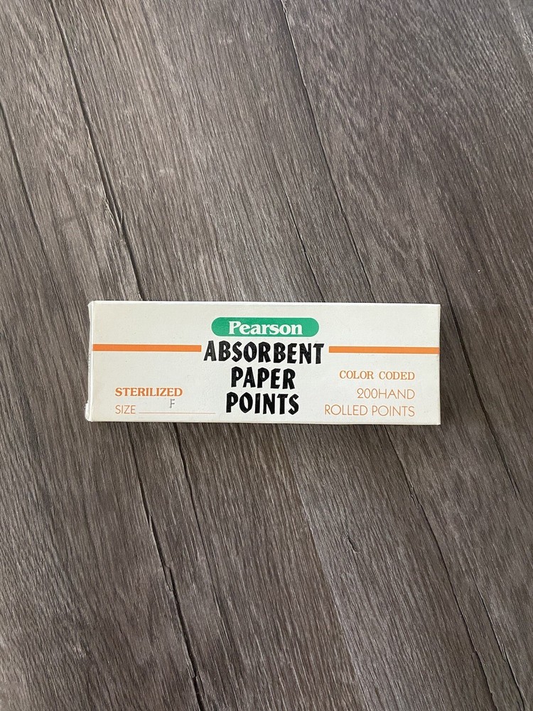 Pearson Absorbent Paper Points - Size F