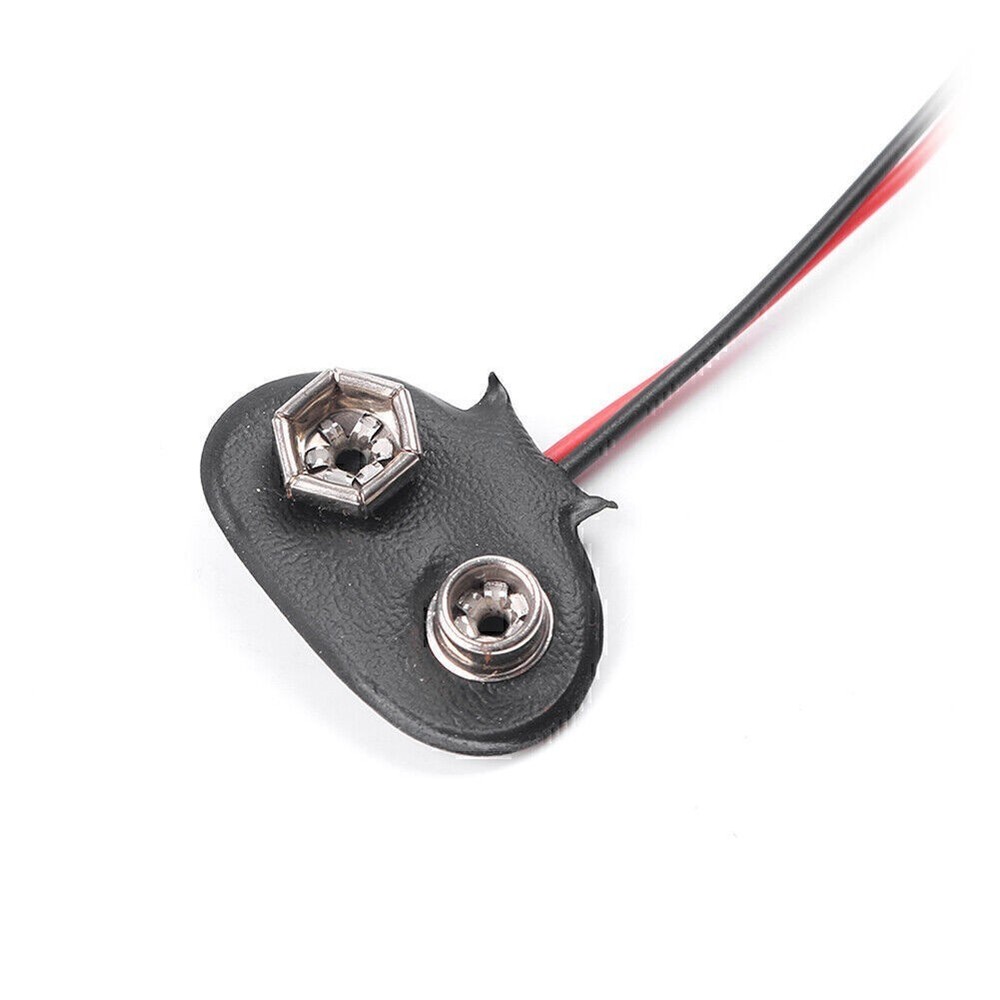 DIY 9V DC T Type Battery Power Cable Barrel Jack Plug for