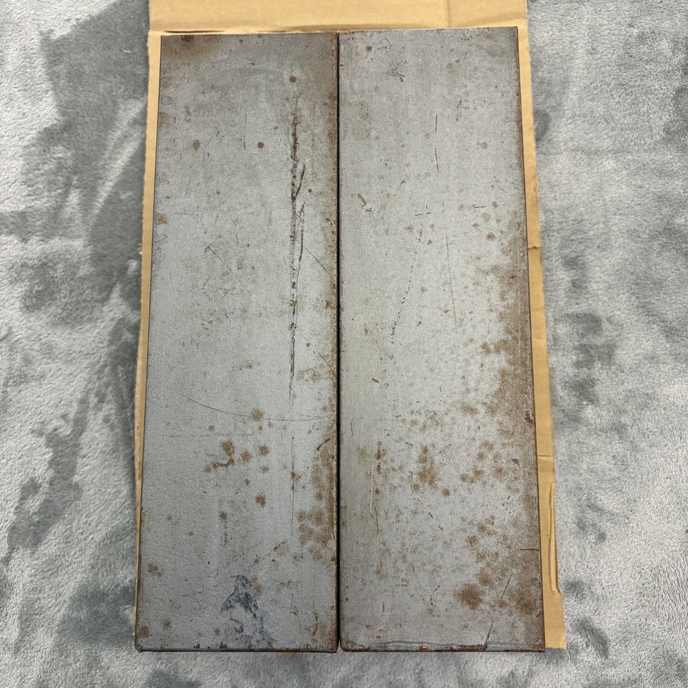 Vintage Sylvania Radio Tubes Industrial Metal Storage File Drawers 12x6 Lot of 2