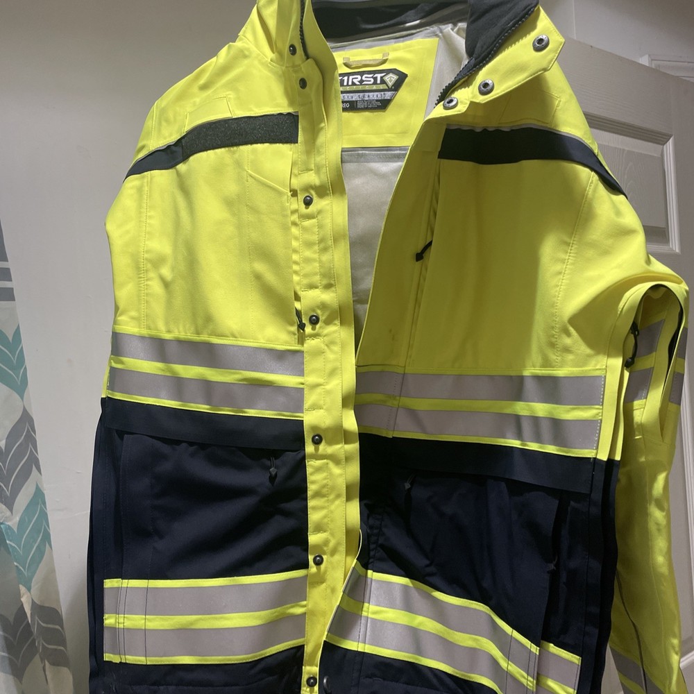 First Tatical Tactic Series Hi Viz Shell Regular Small ! Retails Over 300