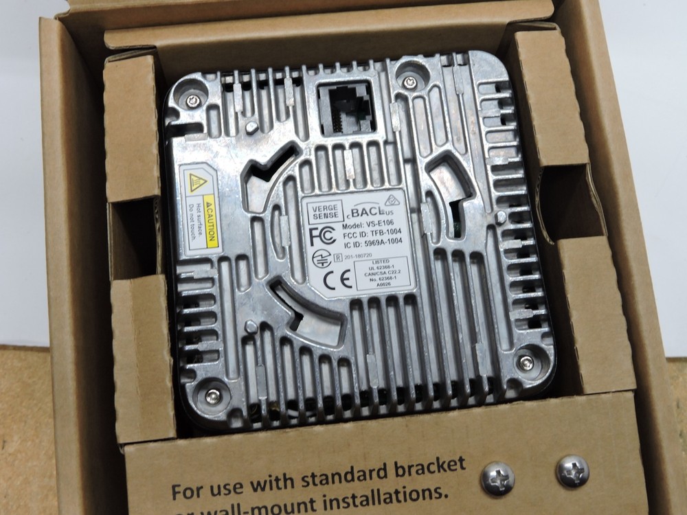 Vergesense VS-E106 Sensor (BLACK) E106 Occupancy Sensor - BRAND NEW!