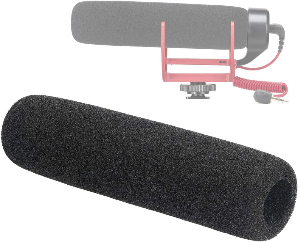 Rode Deadcat Windscreen Foam for Rode Videomic Go Camera Microphone, Indoor Mic