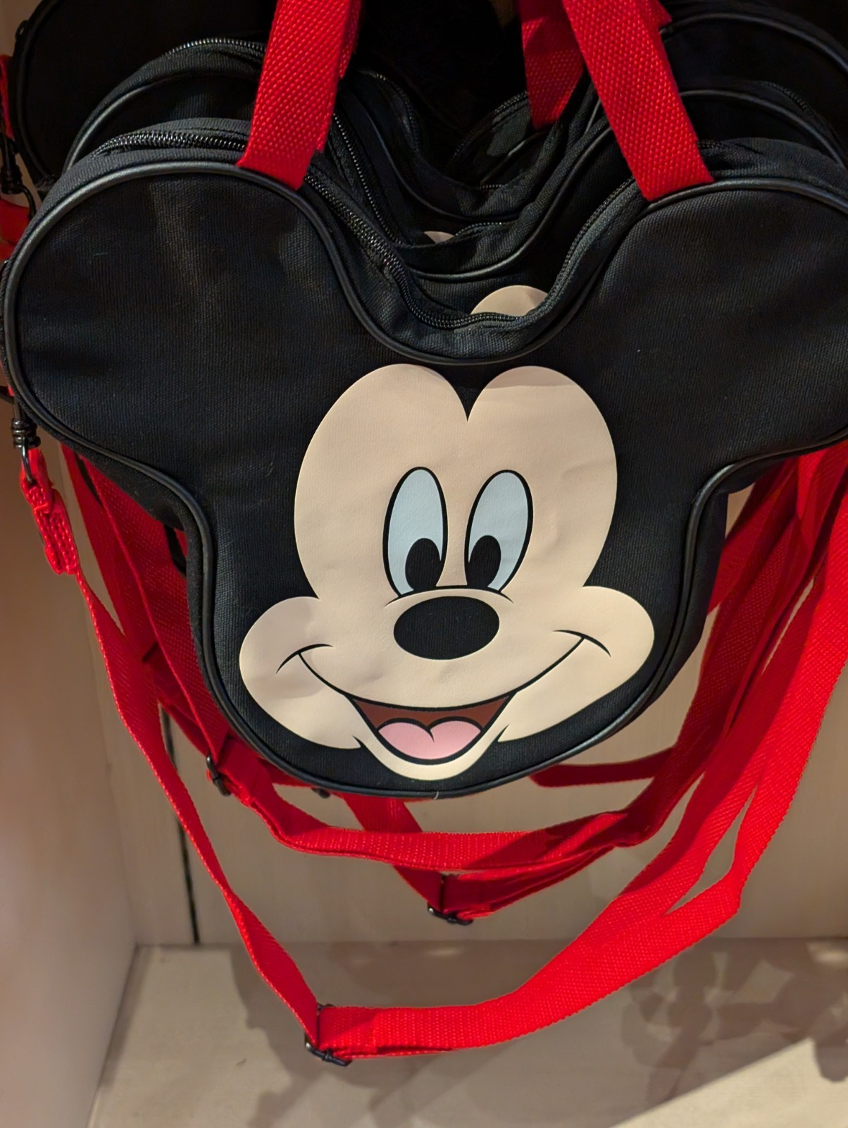 NEW WDW Disney Parks 2026 Mickey Mouse Cute Mini Big Face Tote Shoulder Bag