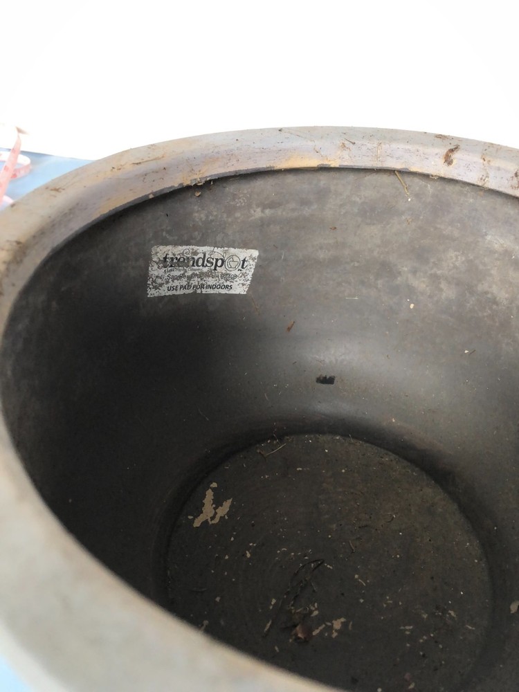 Trendspot 8" TOTAL Diameter Ceramic Distressed Planter 5" Height #G5