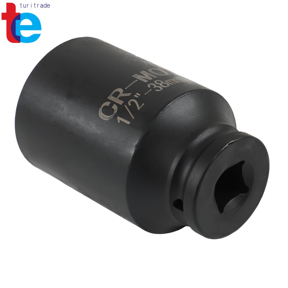 Deep Impact Socket Set 9Pcs 1/2" Drive Metric Axle Hub Nut Socket 29-38mm