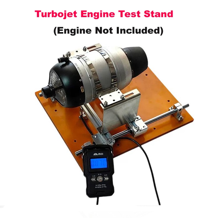 The Test Stand for Turbojet Engine (Engine Not Included) With Portable Scale
