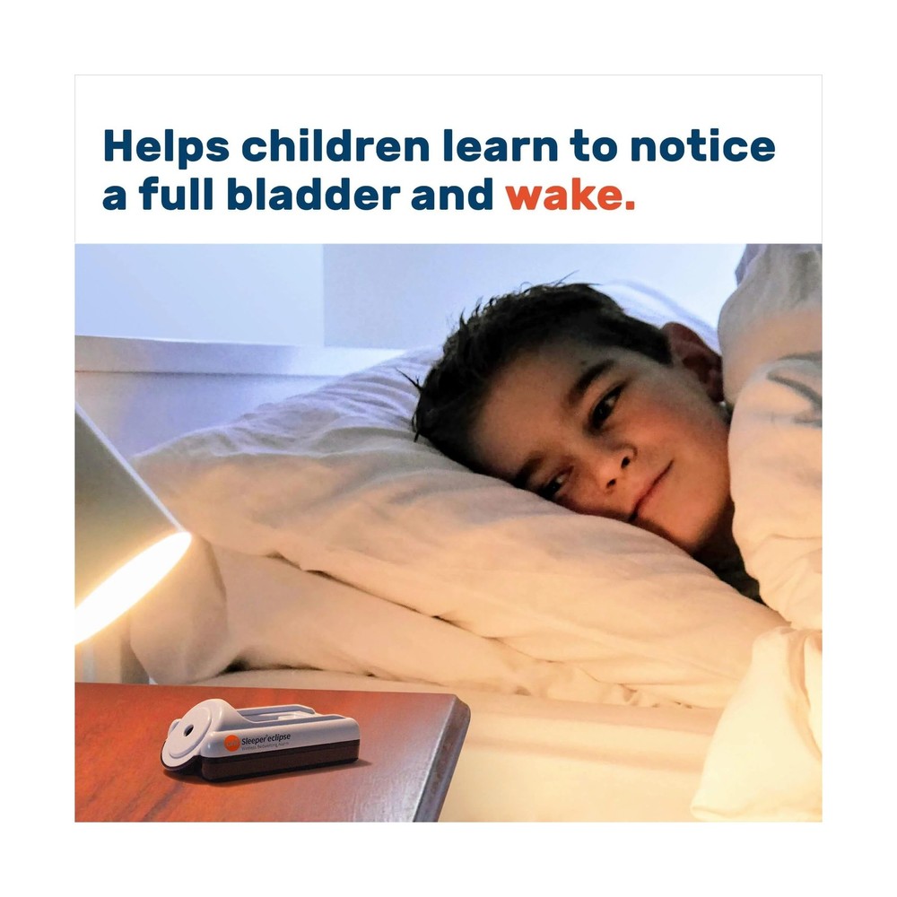 Eclipse Plus - Wireless Bedwetting Alarm for Deep Sleepers with Extra Alarm B...
