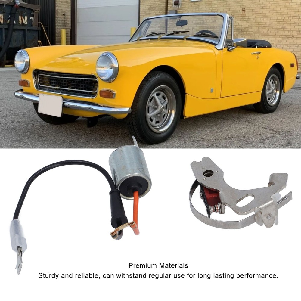 »Distributor Points & Condenser Set Sturdy Enhanced Performance Distributor &