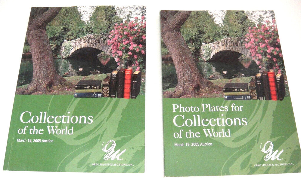 Greg Manning Stamp Auction Catalog 2005 2 Part Gondola and Mount Hood Estates